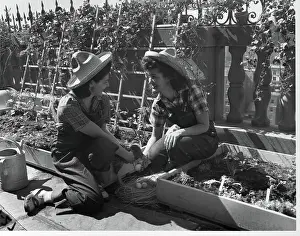 College Students at a Victory Garden