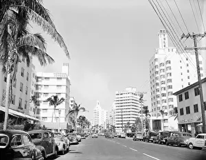 Main Prints: Collins Avenue from the South