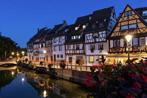Twilight Gallery: Colmar in the evening, France