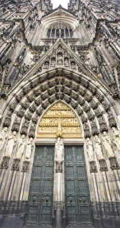 Visit Collection: Cologne Cathedral Facade Door - Cologne, Germany