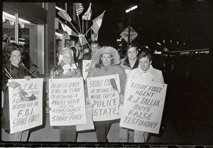 Colombo Father and Son Picketing