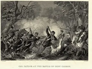 Colonel Taylor at the Battle of Okey Chobey