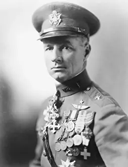 Medal Prints: Colonel William Mitchell Wearing Medals