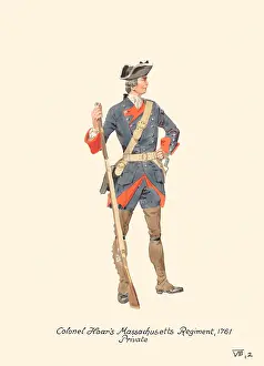 Colonial Prints: Colonial Hoar's Massachusetts Private