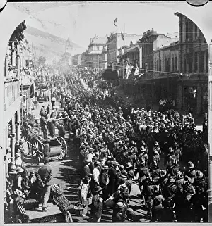 Colonial Troops In Cape Town