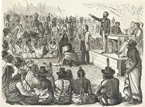 Rhetoric Prints: Colonist Addressing Native Americans
