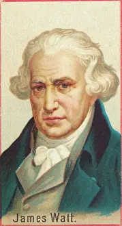 Shirts Prints: Color Portrait of James Watt