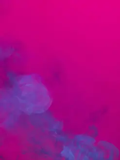 Prints of Blue smoke that rises up and mixed into beautiful abstractions on a pink background Stone Prints: Colored smoke