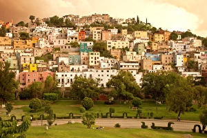 Images Dated 19th October 2015: Colorful Town of Guanajuato before a Storm
