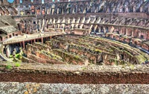 Colosseum, the famous Roman amphitheater Collection: Colosseum - Rome, Italy