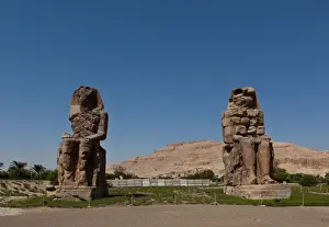 Colossi of Memnon, West Bank, Luxor, Egypt