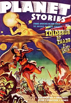 Science Fiction Prints: Colossus of Chaos