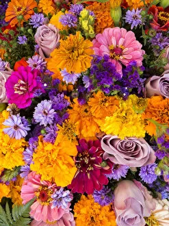 A colourful bouquet
