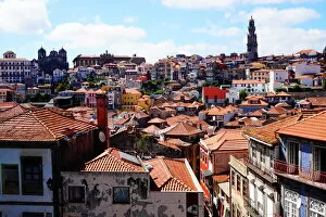 Balcony Gallery: Colourful Close up of the old city of Porto, Portugal