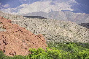 Images Dated 4th November 2012: Colourful mountains, near Humahuaca, Jujuy Province, Argentina