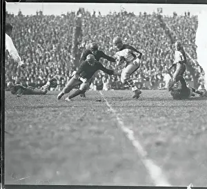 Columbia and Princeton Football Game in Action