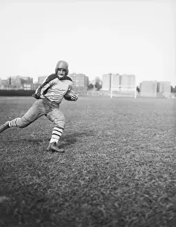 Football Uniform Prints: Columbia University Football Player/Acti