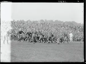 Columbia's Football Team Running Play