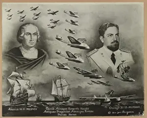 Columbus And Balbo Poster