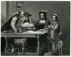 Images Dated 11th January 2013: Columbus Planning The Discovery Of America