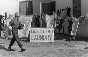 Washing Line Prints: Combat Clothesline