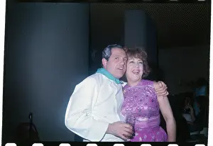 Comedian Alan King and Ethel Merman