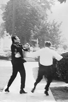 Van Nuys Prints: Comedian Lenny Bruce Running Mad