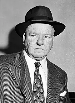 Comedian W. C. Fields Wearing Hat