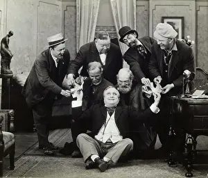 Six Comedians Taking a Bill from One Actor