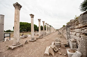 Images Dated 27th June 2015: Commercial Agora in Ephesus