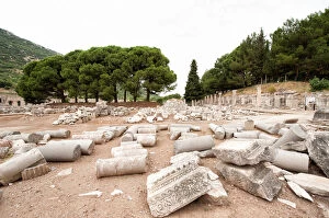 Images Dated 27th June 2015: Commercial Agora in Ephesus