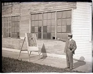 Commissioner Prints: Commissioner at Army Training Camp