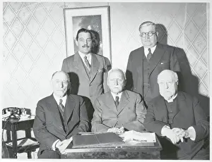 Michael J Prints: Committee Members Posing