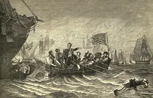 Commodore Perry at Battle of Lake Erie