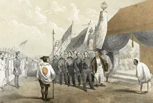 Meeting Prints: Commodore Perry Meets Commisioners