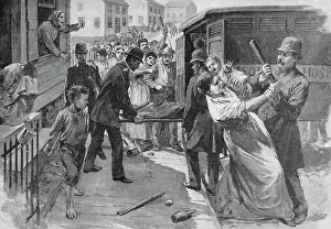 Epidemic Prints: Commotion over Smallpox Patients Departure