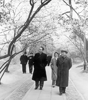 Communist Leaders Chou En Lai & Xiaoping