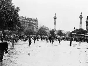 Rioter Prints: Communist Rioters Prepare to Fight