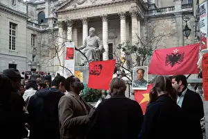 Communist Students Demonstrate