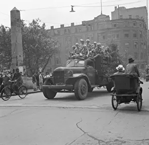 Jeep Prints: Communist Troops Entering Shanghai
