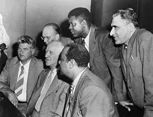 Courtroom Prints: Communists in Conspiracy Trial