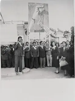 Tehran Prints: Communists Demonstrating