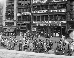 May Day Prints: Communists Demonstrating On May Day