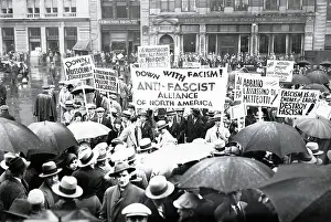 May Day Prints: Communists Holding May Day Demonstration