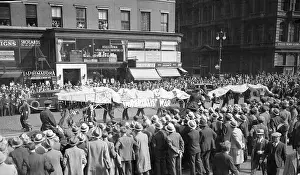 Imperialism Prints: Communists Parading on May Day