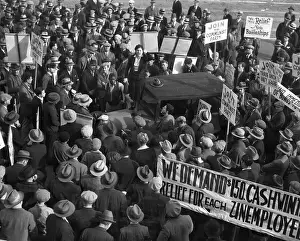 Picketing Prints: Communists And Unemployed Picket