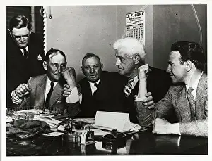 Displaying Prints: Comparing Fists Around A Table