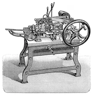 Printing Plant Prints: Complete casting machine from Kustermann & Co