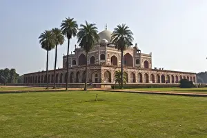 Garden Path Prints: Complete view of Humayuns Tomb - a UNESCO World Heritage Site