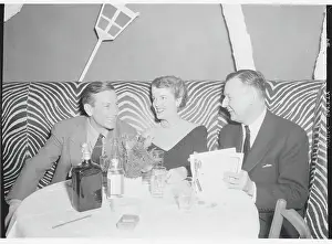 Intimacy Prints: Composer Hoagy Carmichael and Acquaintances at El Morocco Club